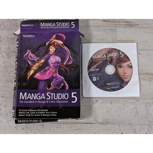 Manga Studio 5 PC DVDROM Disk Version Software